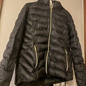 Michael Kors Packable Down Fill Zip Up Puffer Jacket